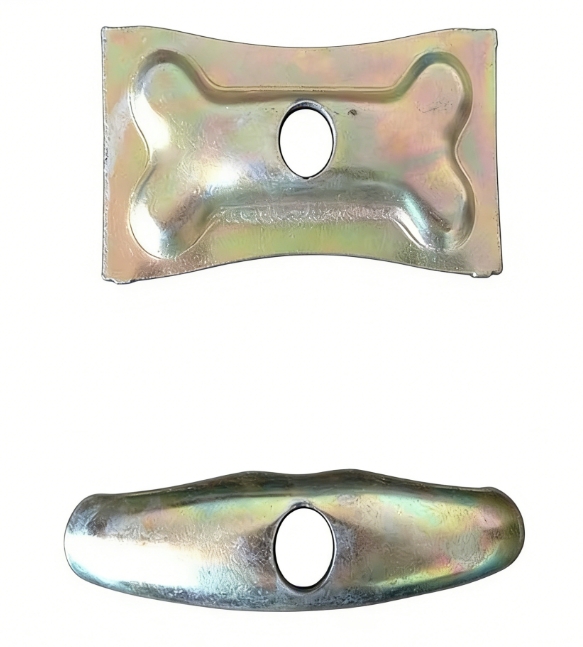 3-teilige Rippenscheibe, flache Rippenscheibe 3