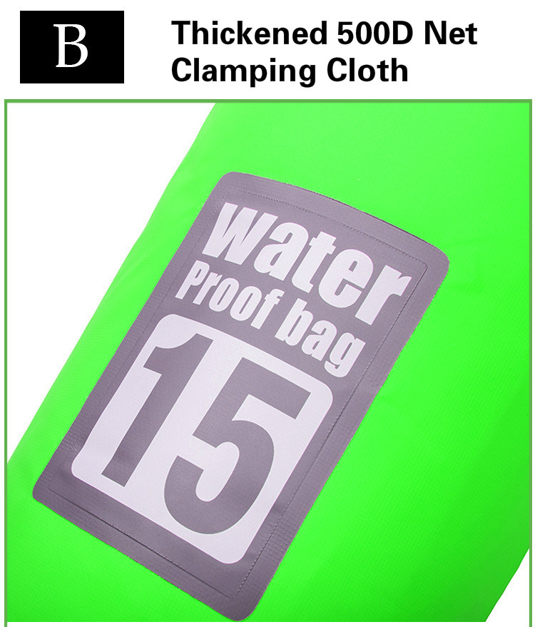 Wholesaler Custom Logo PVC Tarpaulin Outdoor Travel Active Sport Roll Top Waterproof Dry Bag Backpack 7