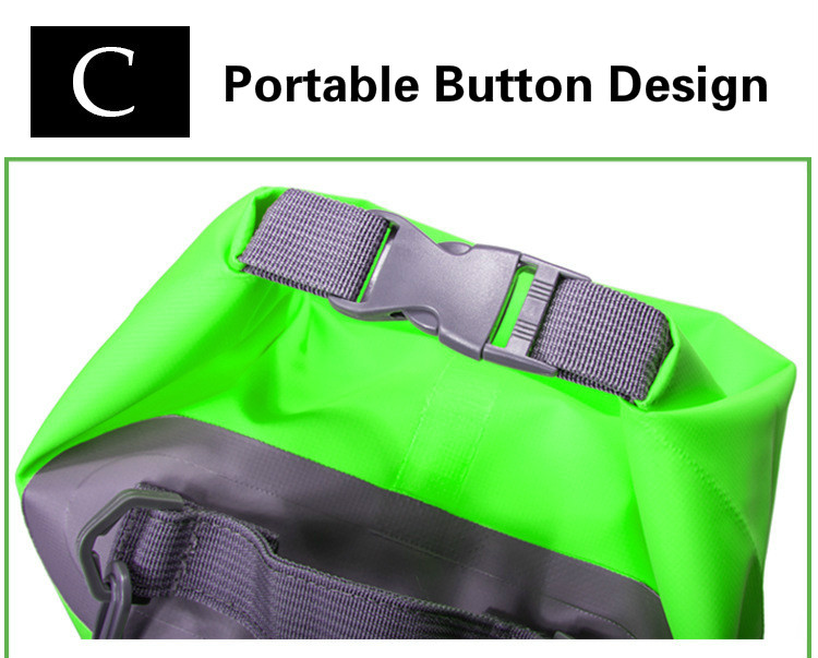 Wholesaler Custom Logo PVC Tarpaulin Outdoor Travel Active Sport Roll Top Waterproof Dry Bag Backpack 6