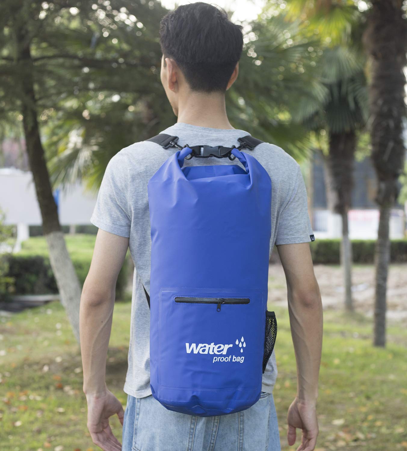 OEM Multi Purpose Swimming Diving Rafting Hiking PVC Waterproof Outdoor Sport Dry Bag Sling Backpack 1