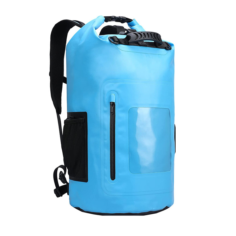 Floating Waterproof Dry Bag, Roll Top Sack Keeps Gear Pvc Dry Bag Backpack For Swimming 4