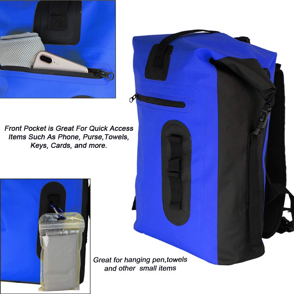 Professional Custom Logo Outdoor Sport Fishing Swimming Beach Bag Waterproof Backpack Foldable 500D PVC Waterproof Dry Bag 7