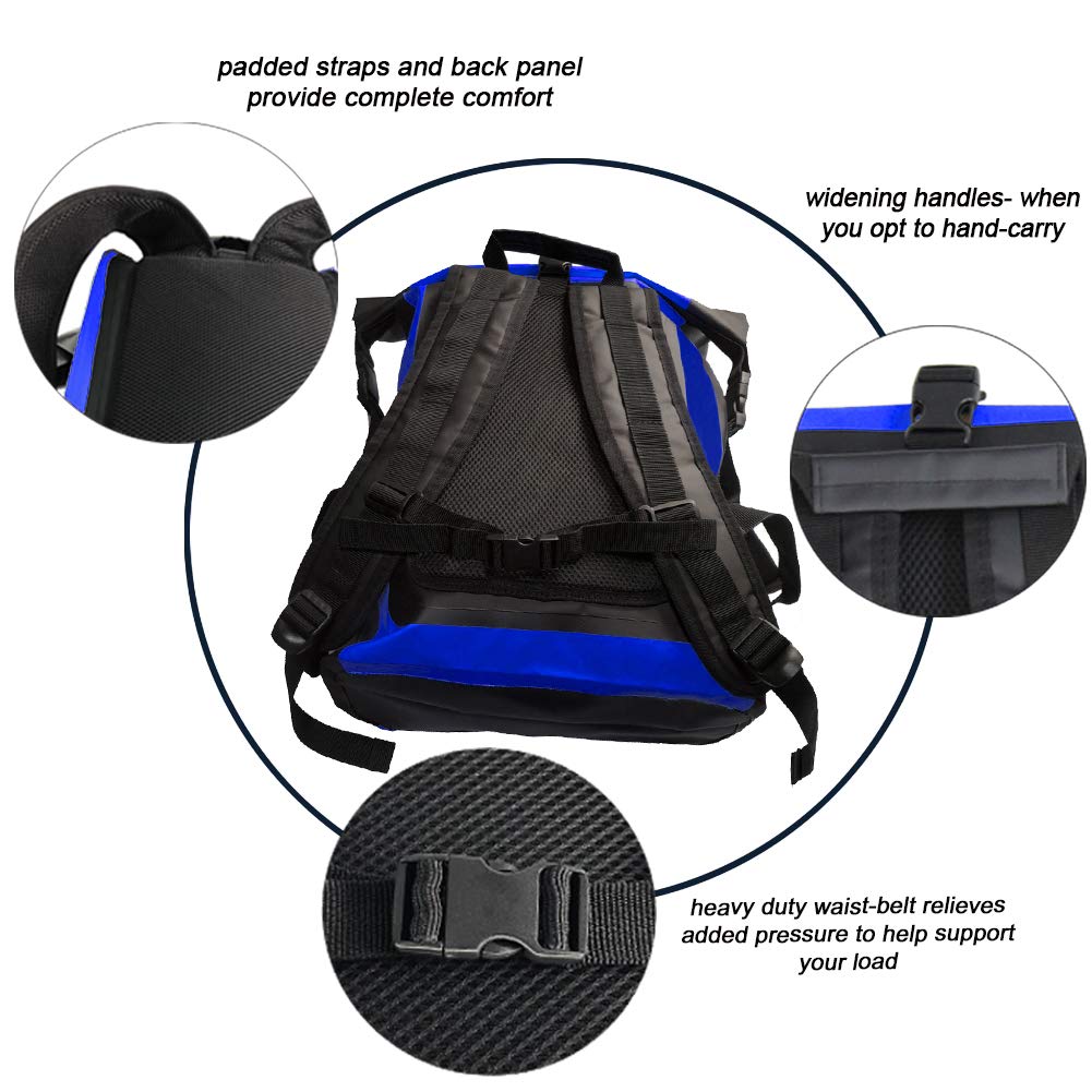 Professional Custom Logo Outdoor Sport Fishing Swimming Beach Bag Waterproof Backpack Foldable 500D PVC Waterproof Dry Bag 6