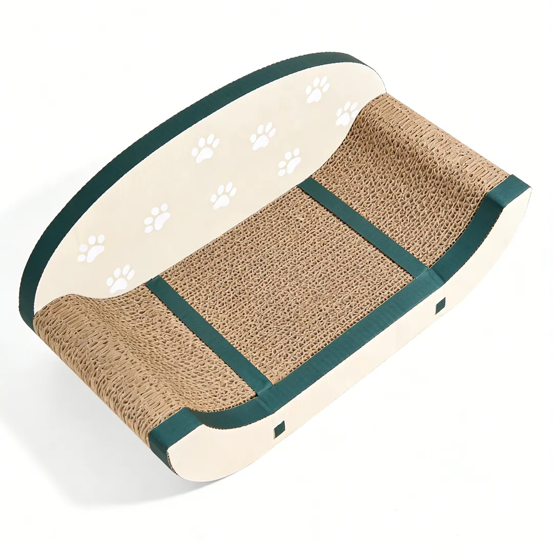 Sofá rascador para gatos resistente al desgaste, personalizado, modelo ZB-0083 4