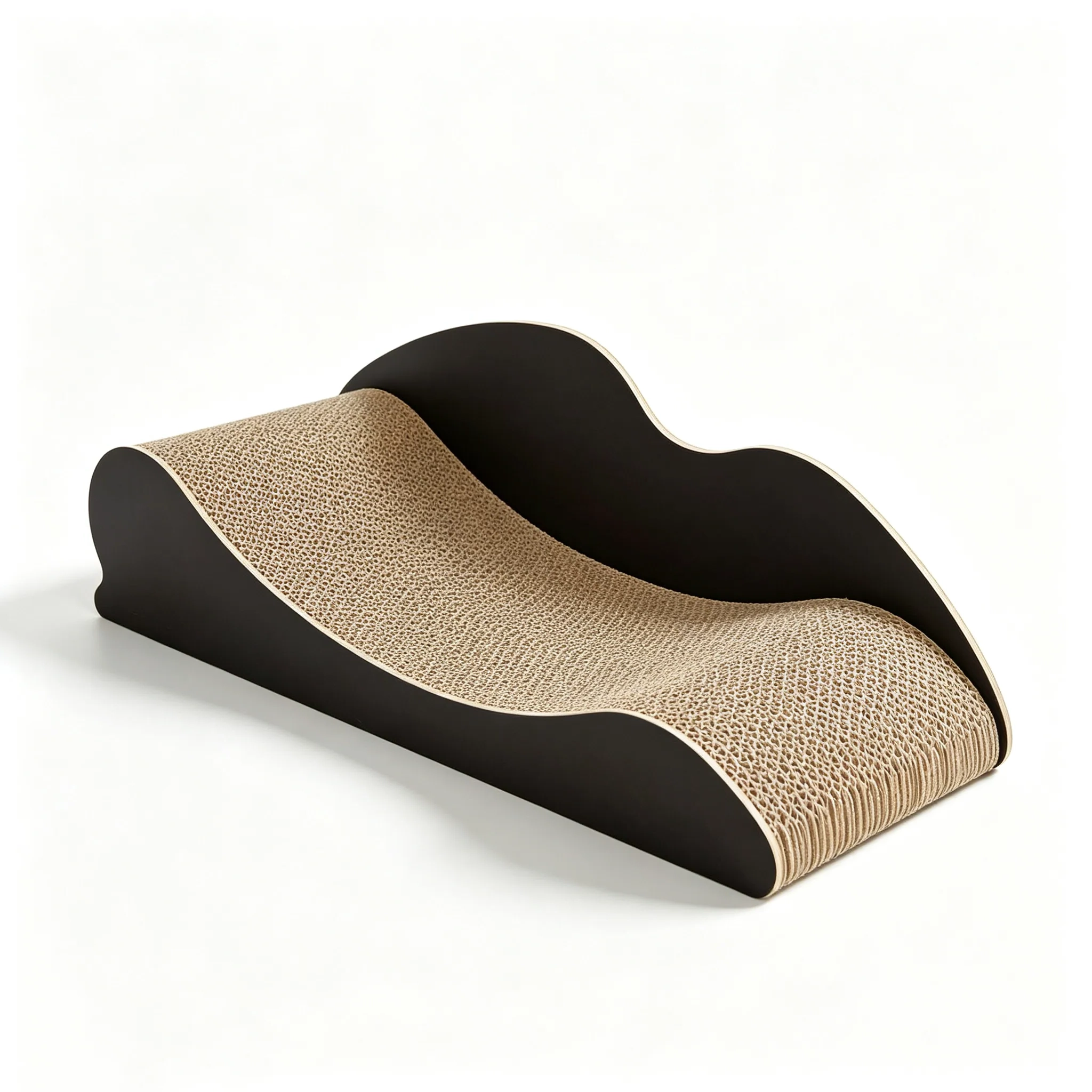 Hot Sale Custom Minimalist Black Trim Sofa Cat Scratcher ZB-0081 3