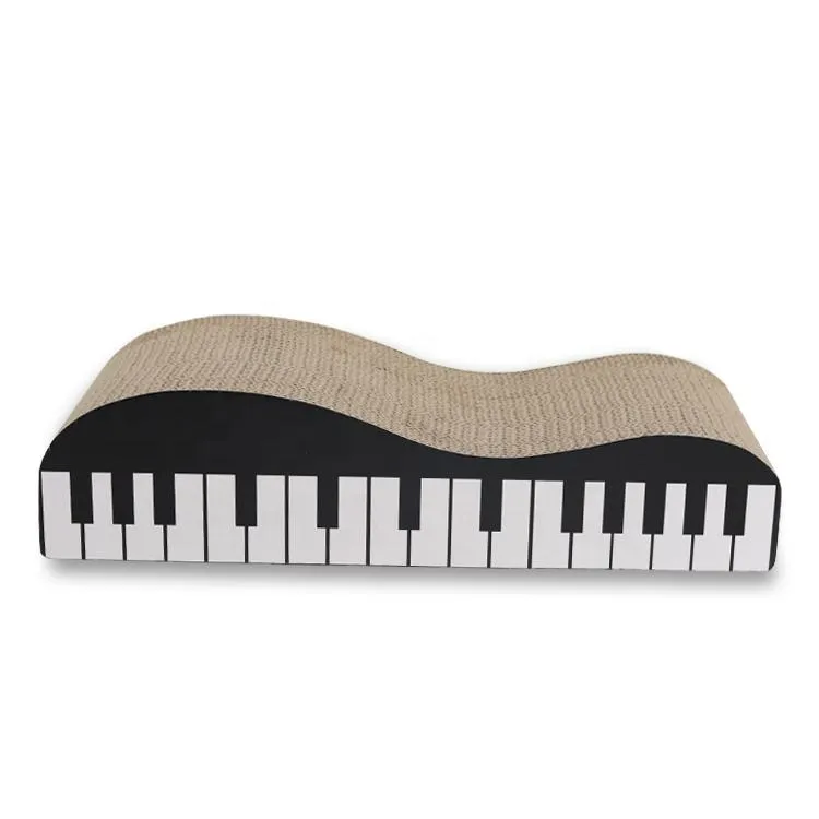 Hot Sale Custom Piano Spine Support Cat Scratcher Lounge ZB-0082 1