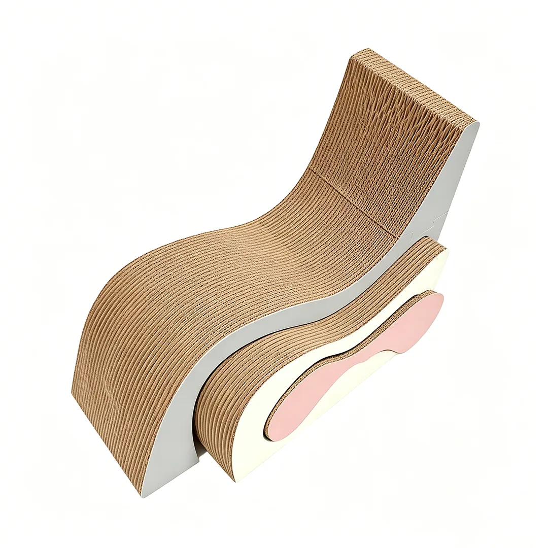 High quality custom three-in-one cat lying catch board ZB-0108 2