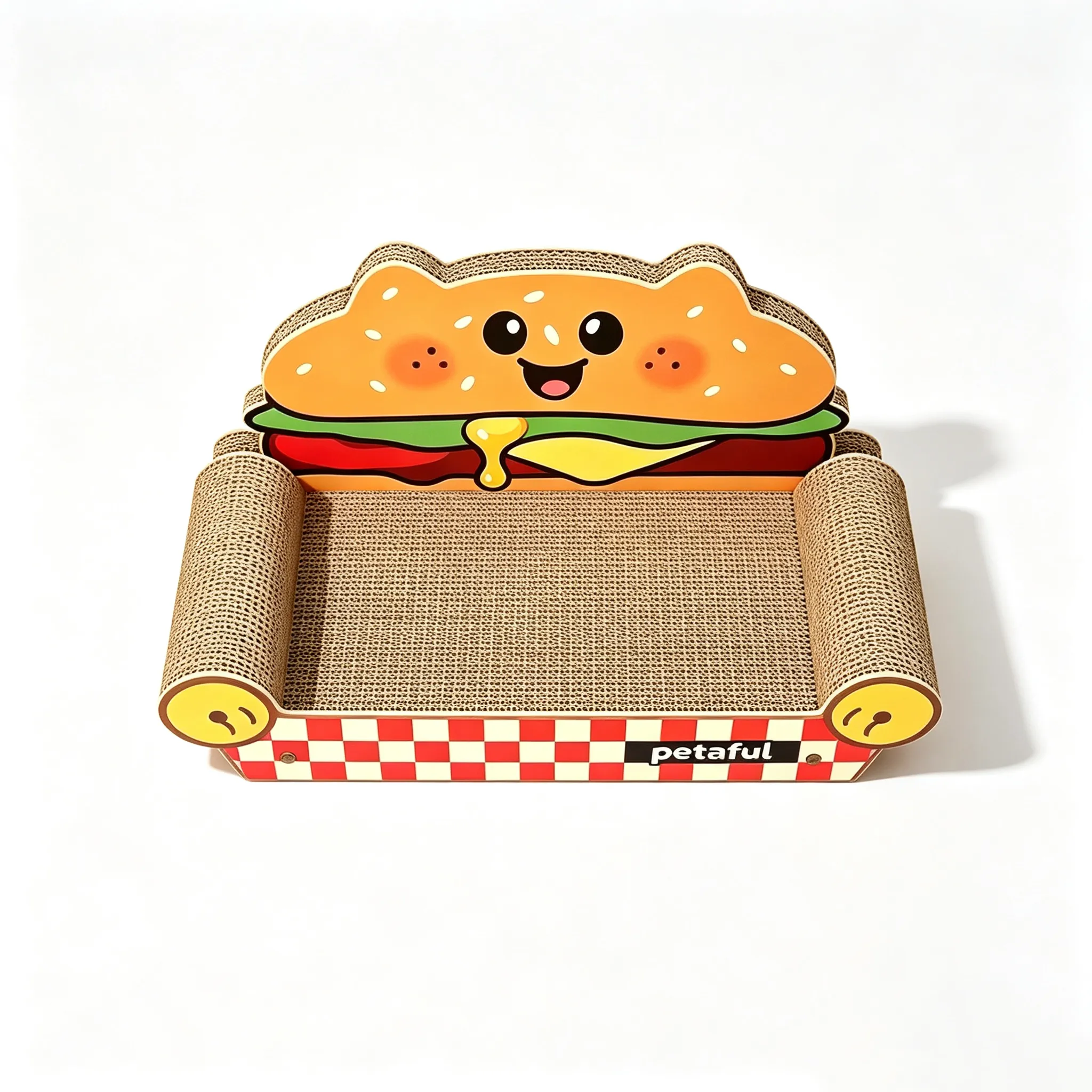 Hot Custom Hamburger Sofa Cat Scratcher Bed ZB-0182 1
