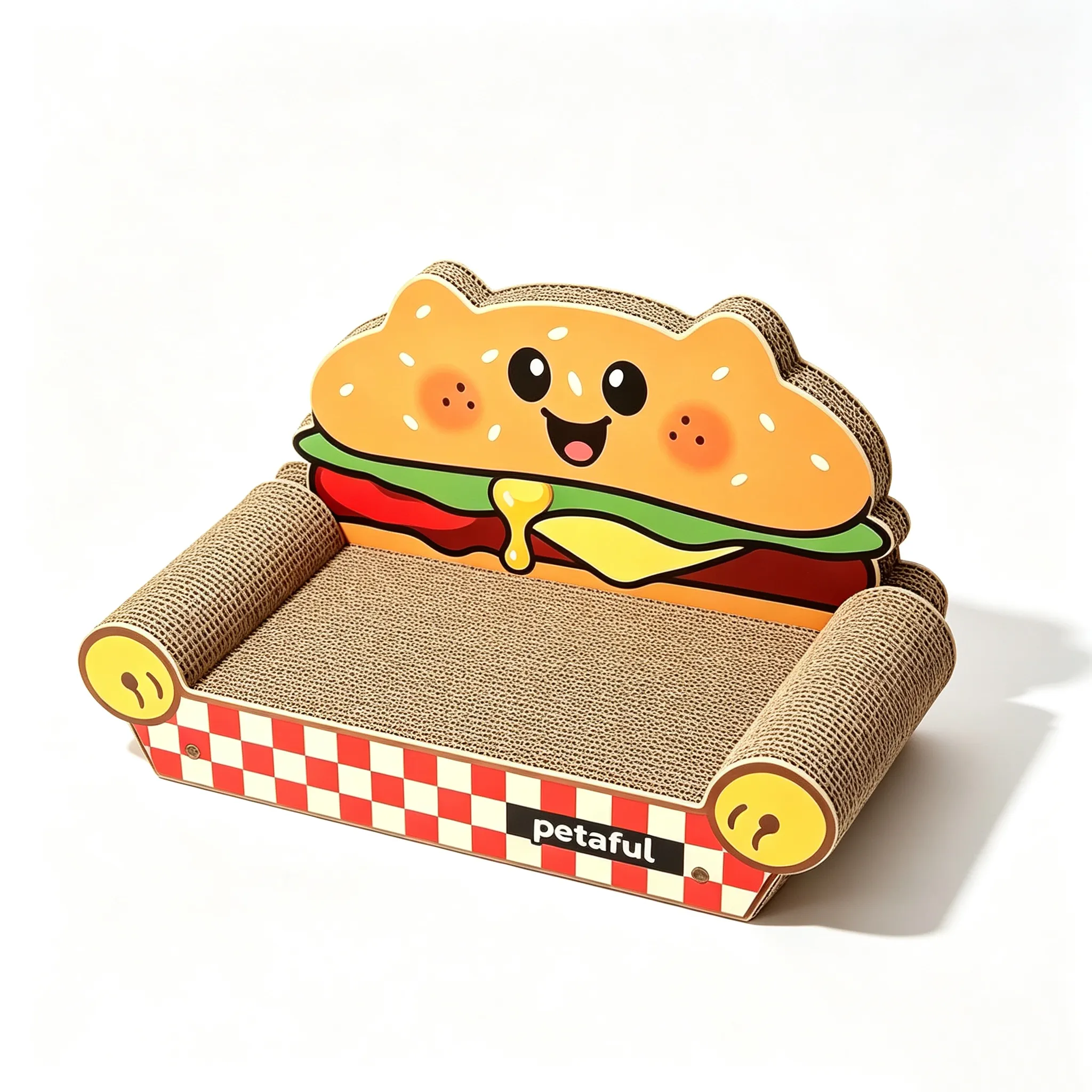 Hot Custom Hamburger Sofa Cat Scratcher Bed ZB-0182 2
