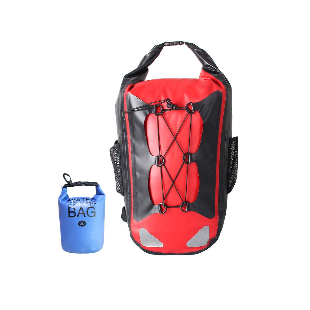Quality Reflective Gas Tight  Float Drifting  Hike  Accessories 500D PV Outdoor Hiking Boating Waterproof Backpack Dry Bag 1