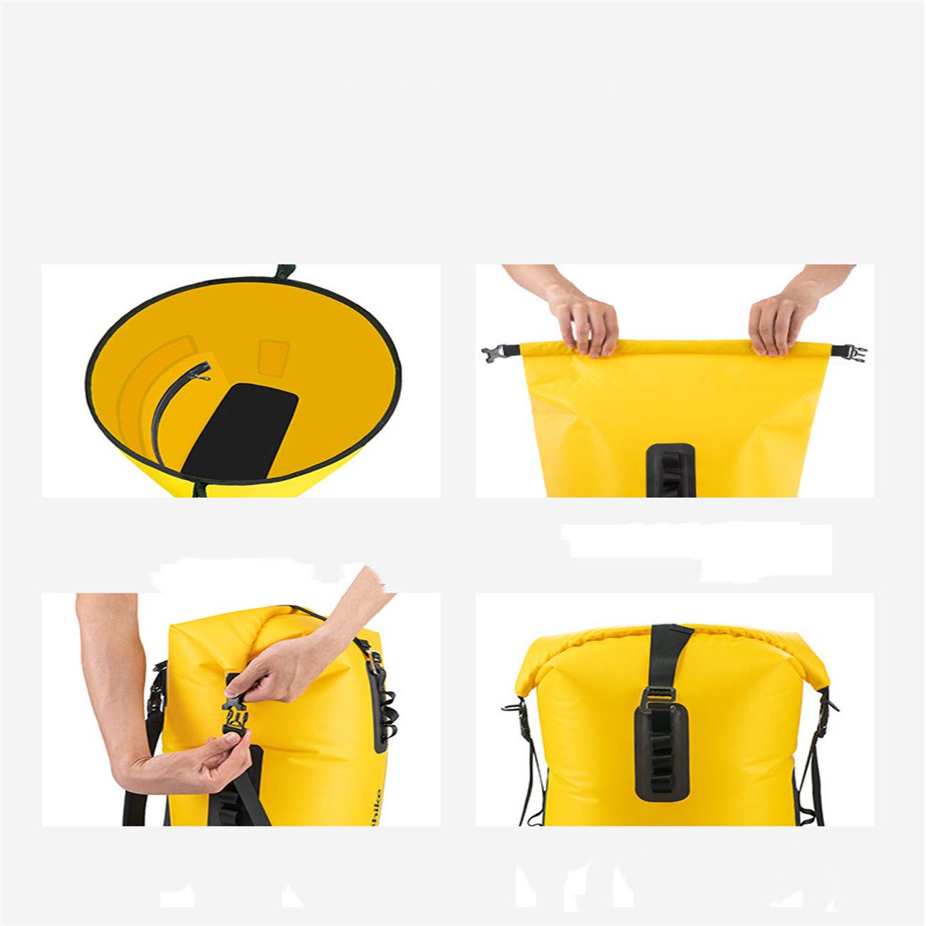 certificate eco-friendly custom outdoor waterproof backpack dry bag with logo for hiking camping floating 5