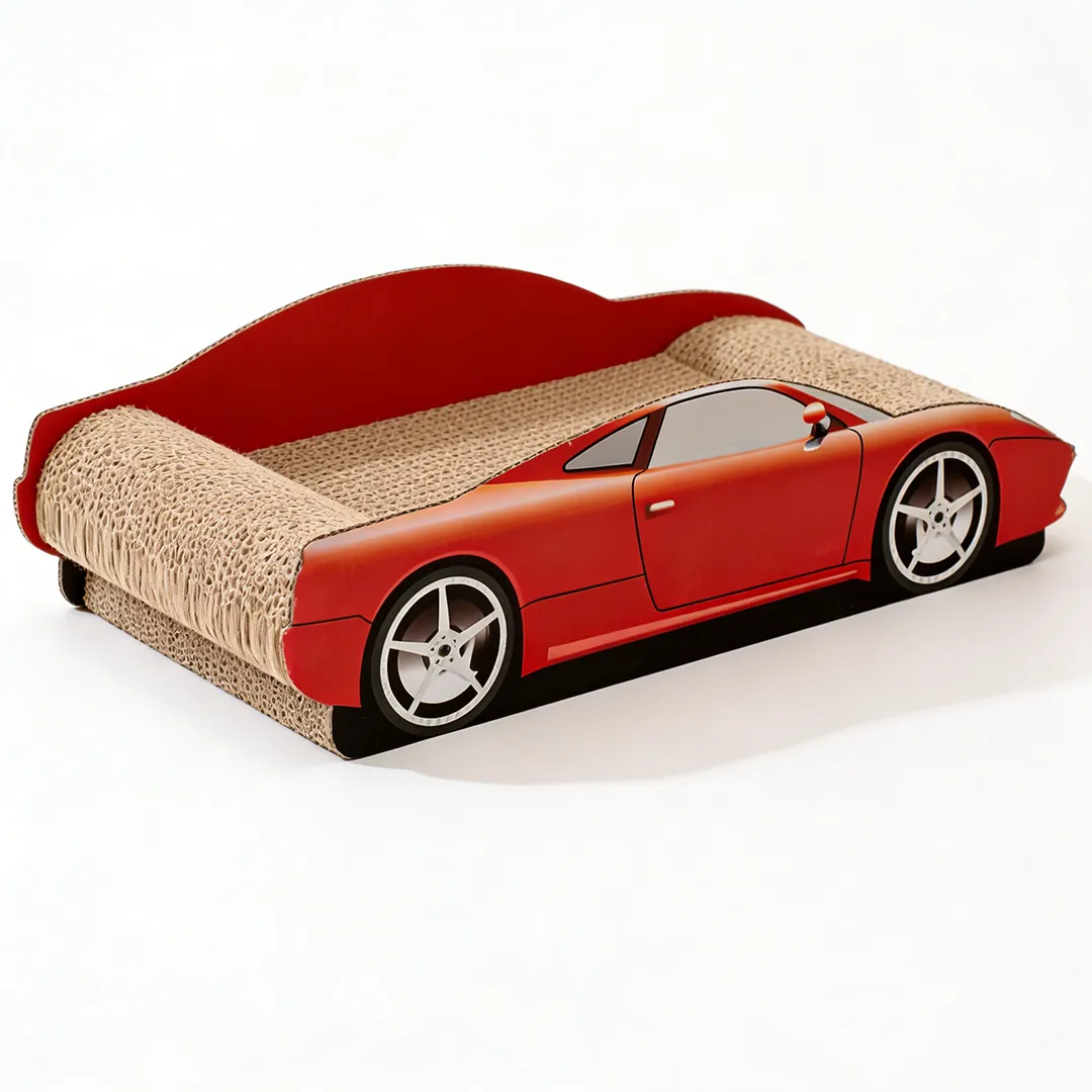 Hot Custom Red Sports Car Cat Scratcher ZB-0063 1