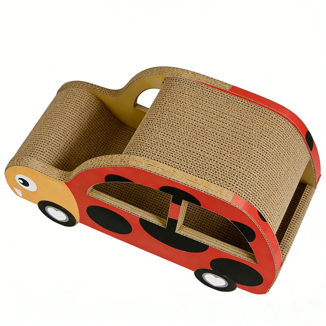 Wholesale Custom Ladybug Bus Cat Scratcher ZB-0067 3