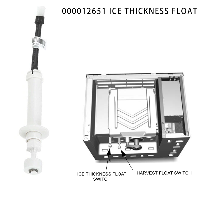Manitowoc Ice Machine Water Level Probe Assembly Replacement | 000012649 & 000012651 4