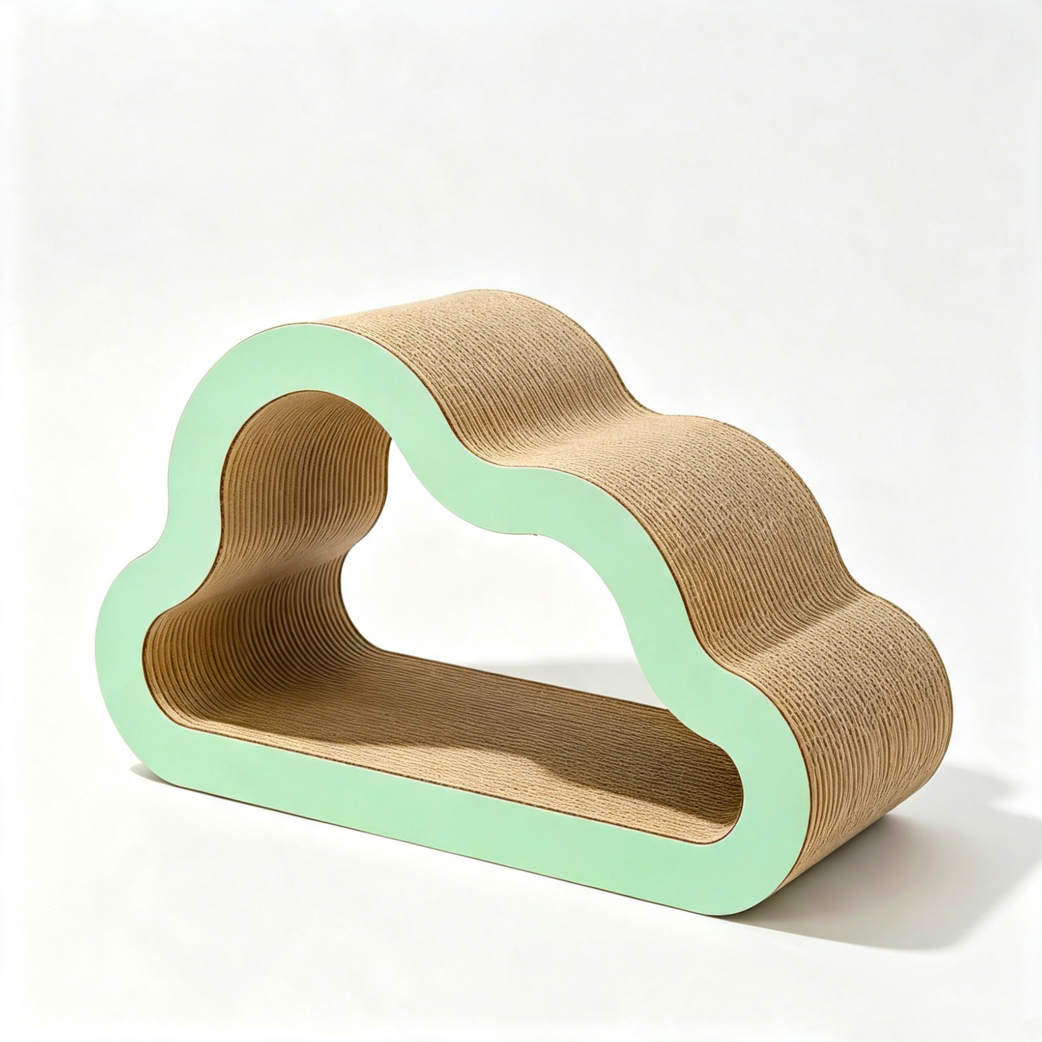 Custom High Quality 2-in-1 Cloud Track Cat Scratcher ZB-0117 2