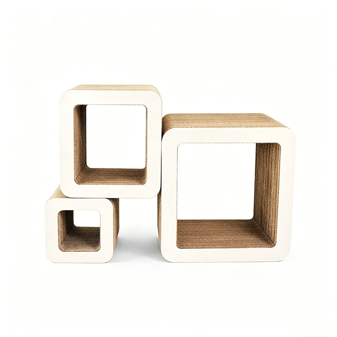 Bulk Custom Stackable Square Cat House ZB-0113 3