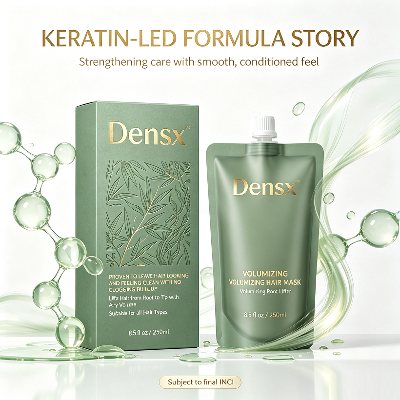 Masker Rambut Penghalus Keratin Merek Pribadi 1