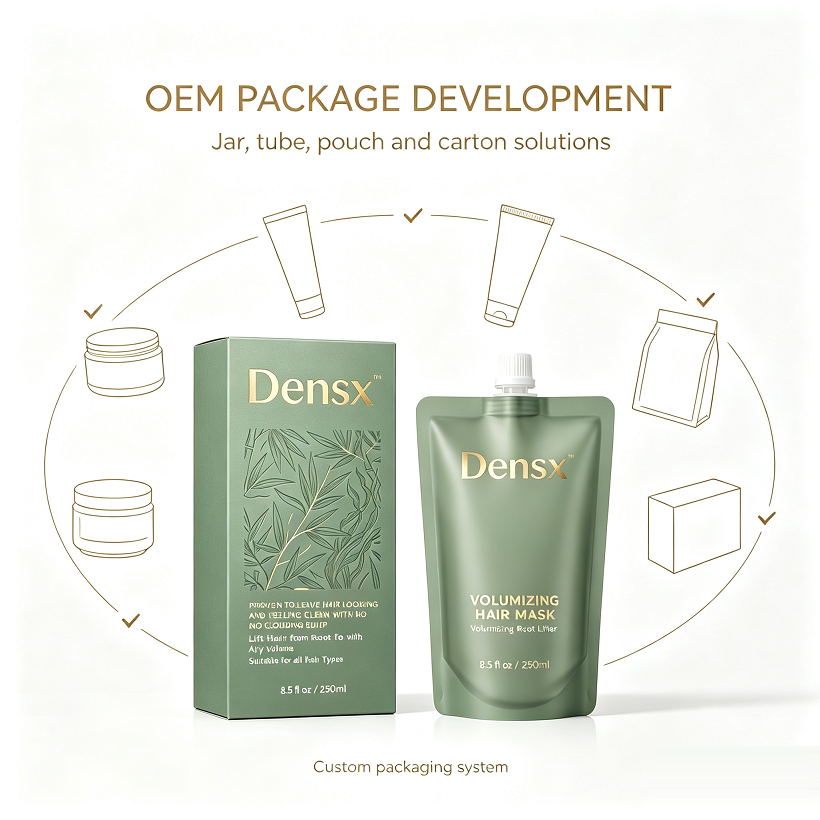 Masker Rambut Penghalus Keratin Merek Pribadi 4