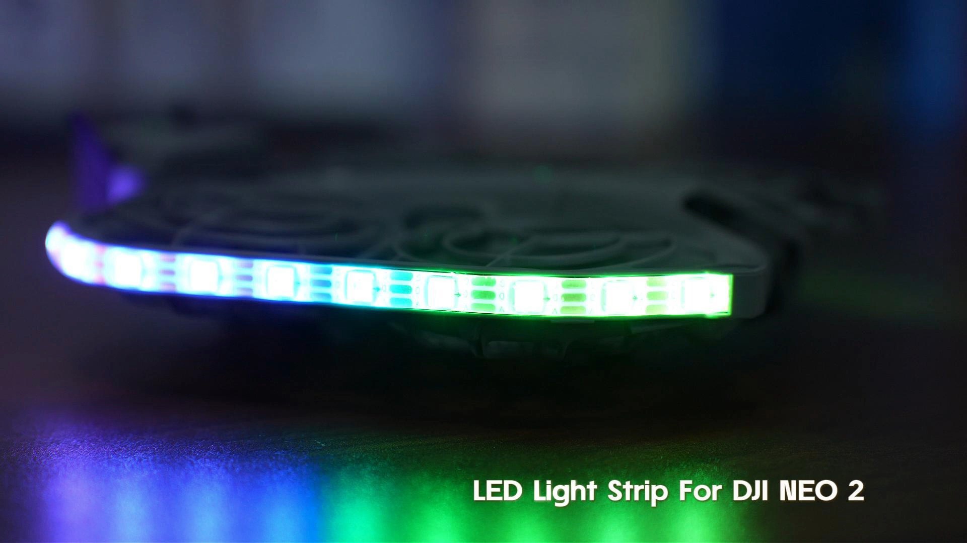 Guía de instalación de la tira de luces RGB DJI Neo 2 | STARTRC