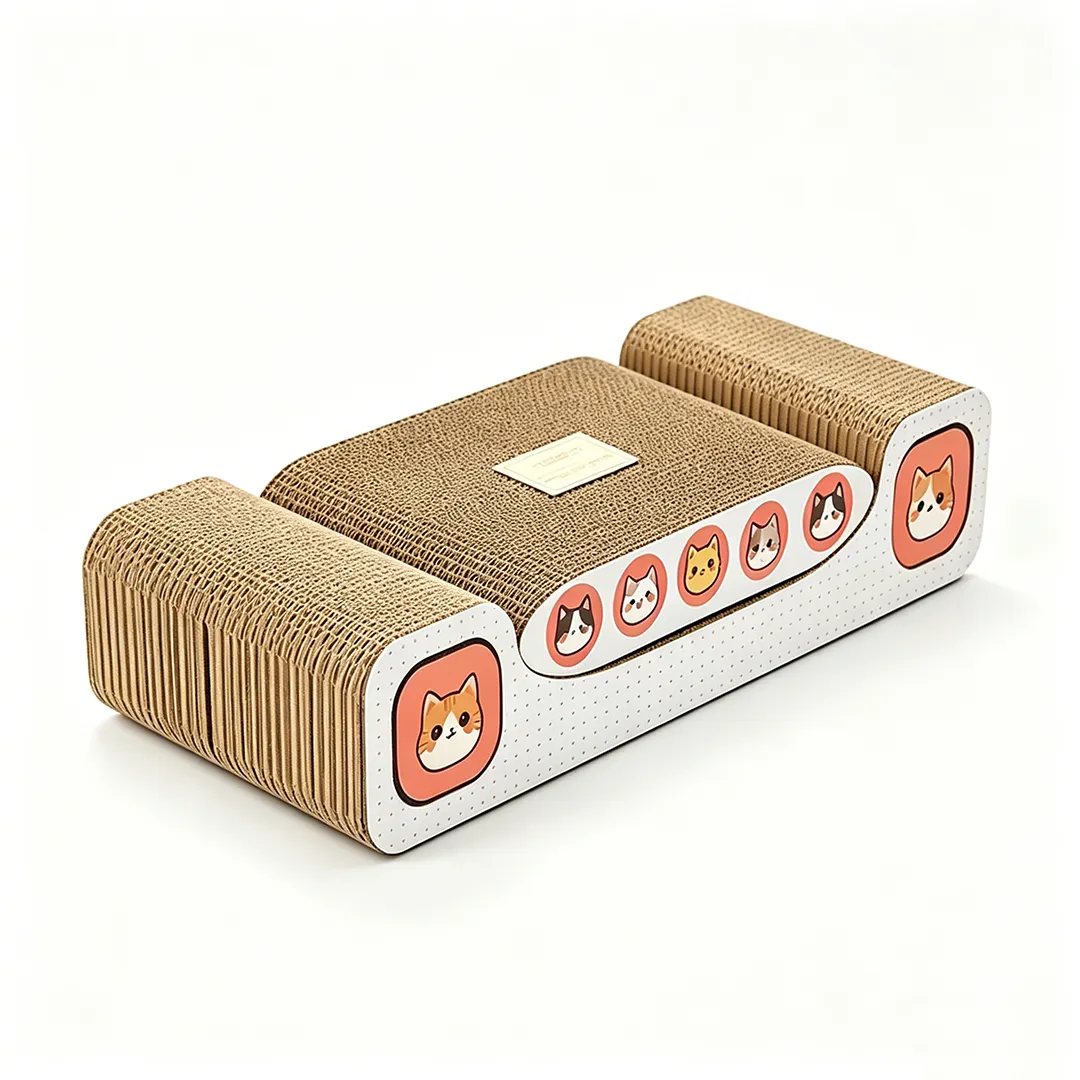 Custom Hot Sale Modular Chaise Lounge Cat Scratcher Set ZB-0137 2