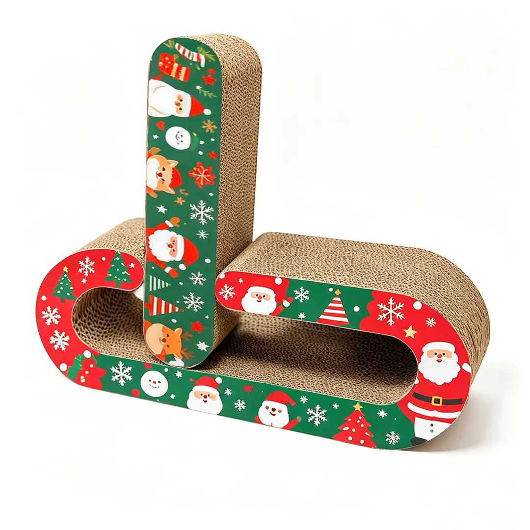 Christmas Custom 2-in-1 Combination Cat Scratcher ZB-0192 2