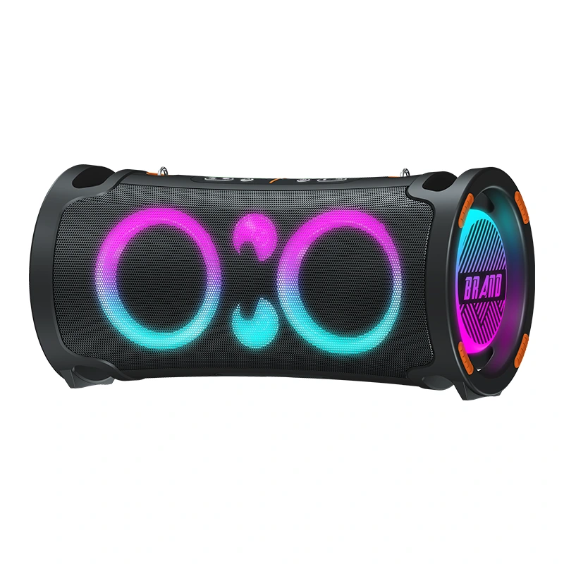 150W Portable Bluetooth Party Speaker with Dual 6.5 Woofers and RGB Lighting | Deluxe AV AP-2652 1