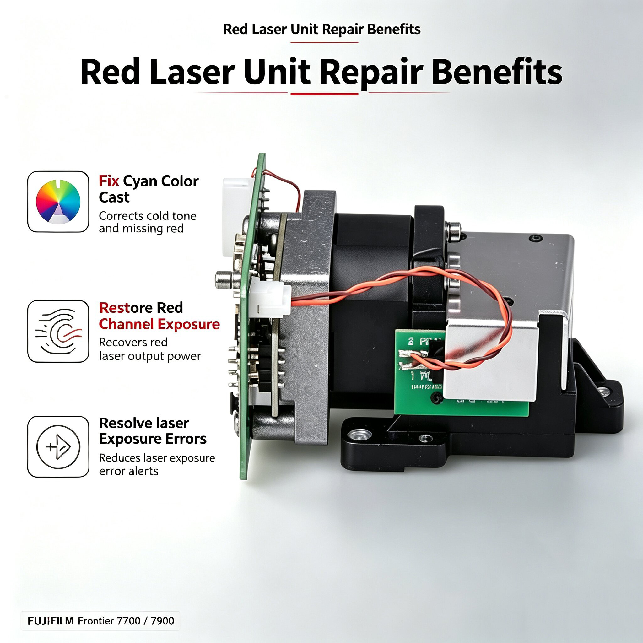 FUJI Frontier Red Laser Unit Laser Gun Fit Frontier 7700 / 7900 2