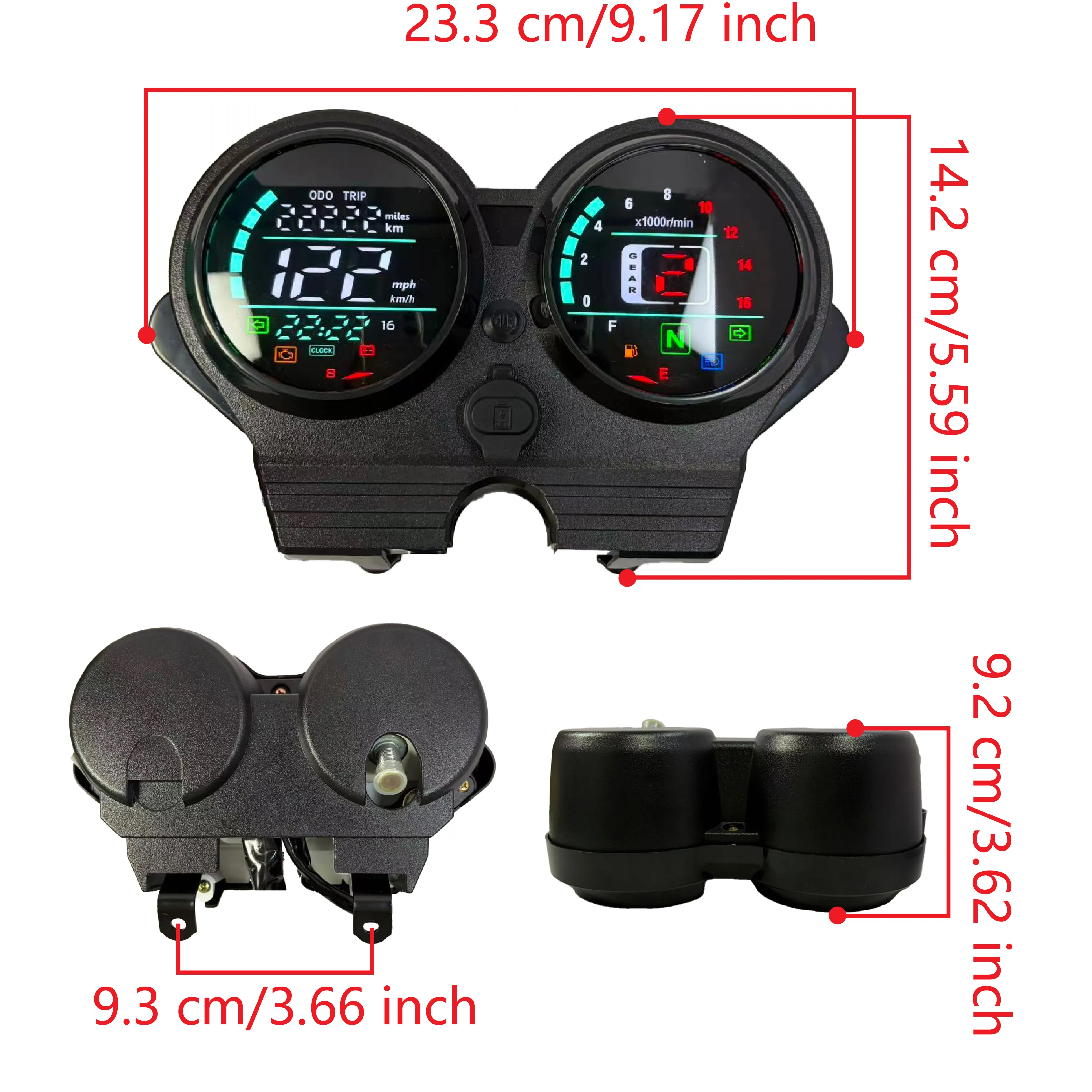 Motorcycle Speedometer by Baihang-1 4