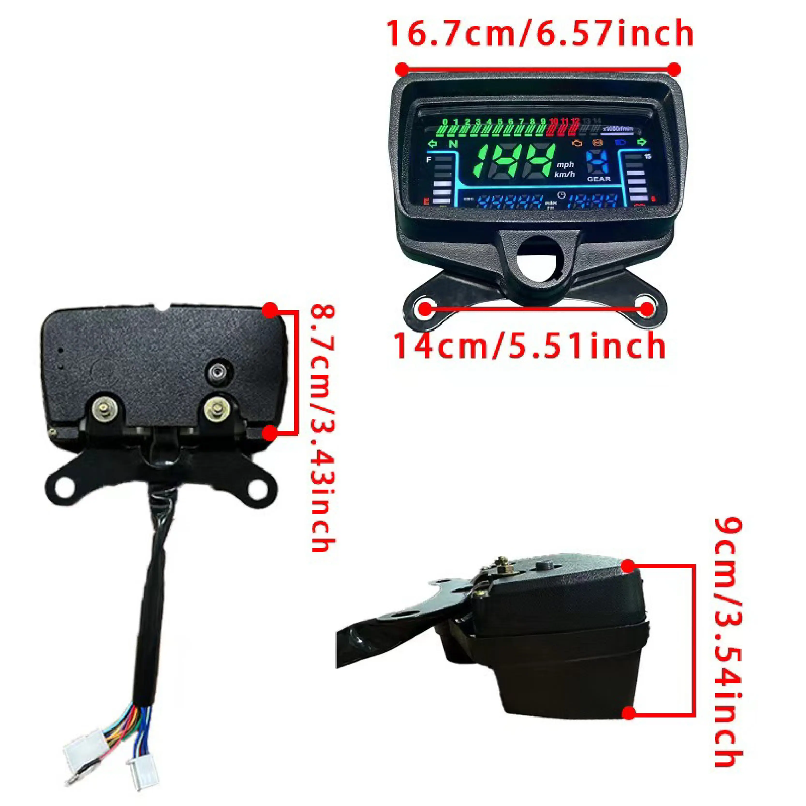 Motorcycle Speedometer by Baihang 5