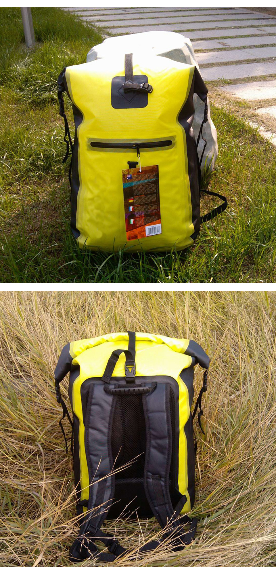 Mutual backpack new design Floating Boating Fishing Swimming 500D PVC Ocean Pack Waterproof Dry Bag 4