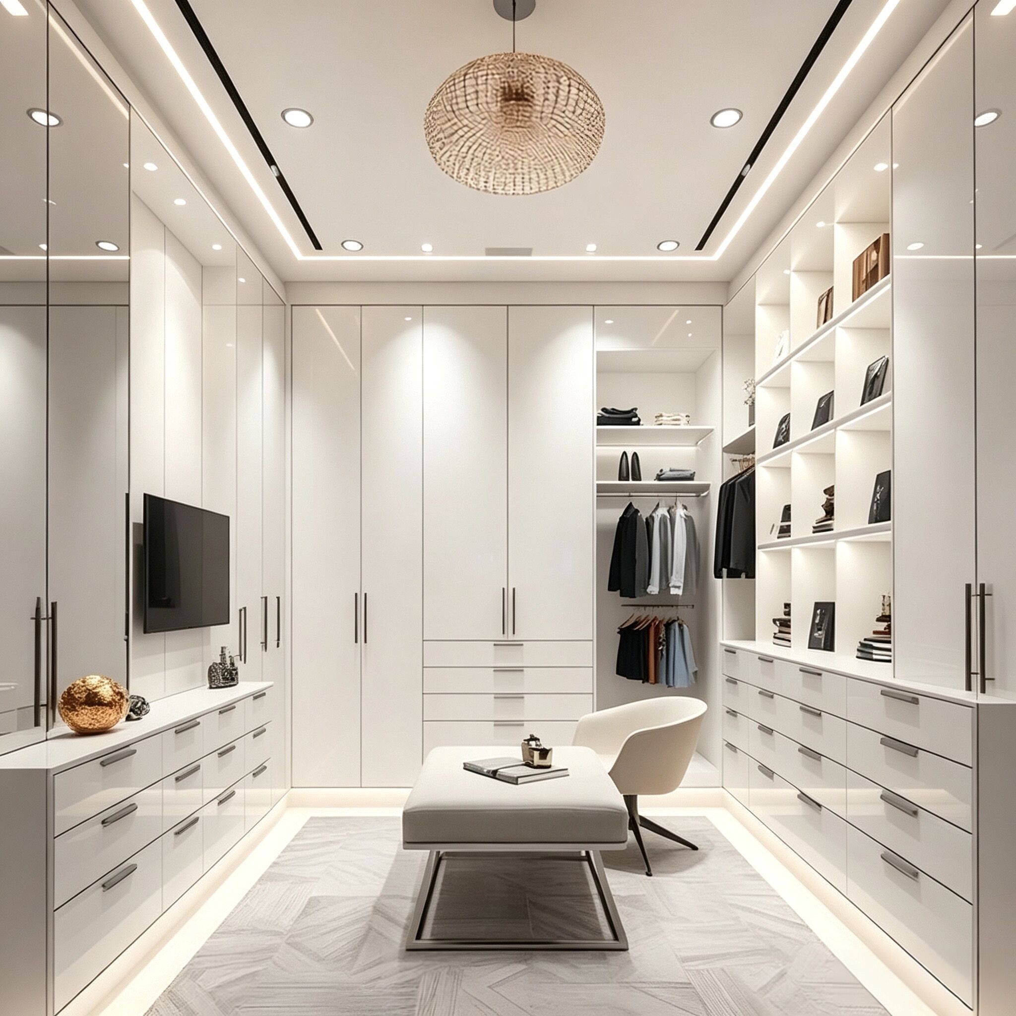 walk in wardrobe 