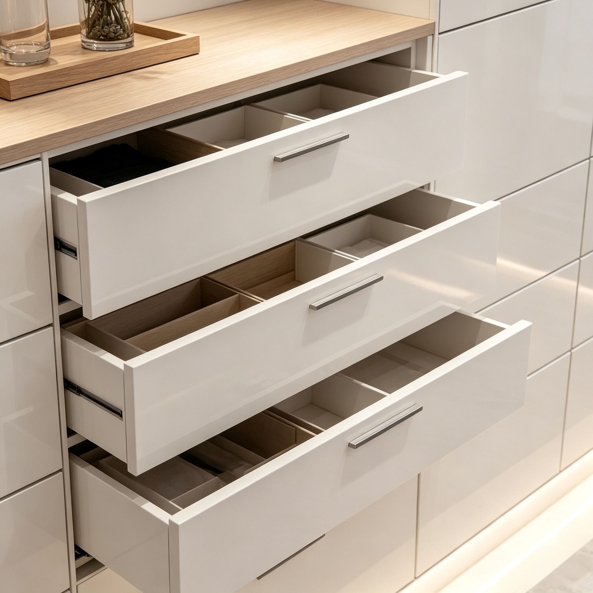 walk in wardrobe drawer