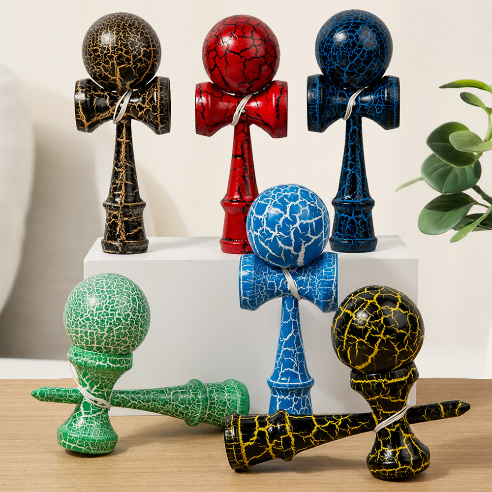 Kendama en bois, jeu traditionnel de coordination œil-main pour enfants et adolescents : commande en gros et service de marque privée 2