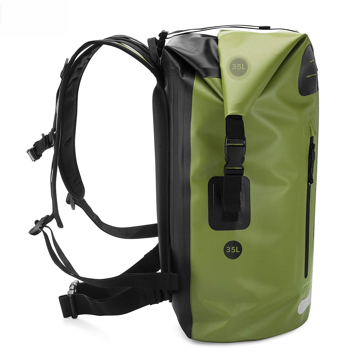 Promotion Outdoor Camping Mountaineering Floating PVC Bucket Backpack Custom Logo Ocean Pack Clear Window Waterproof Dry Bag 5