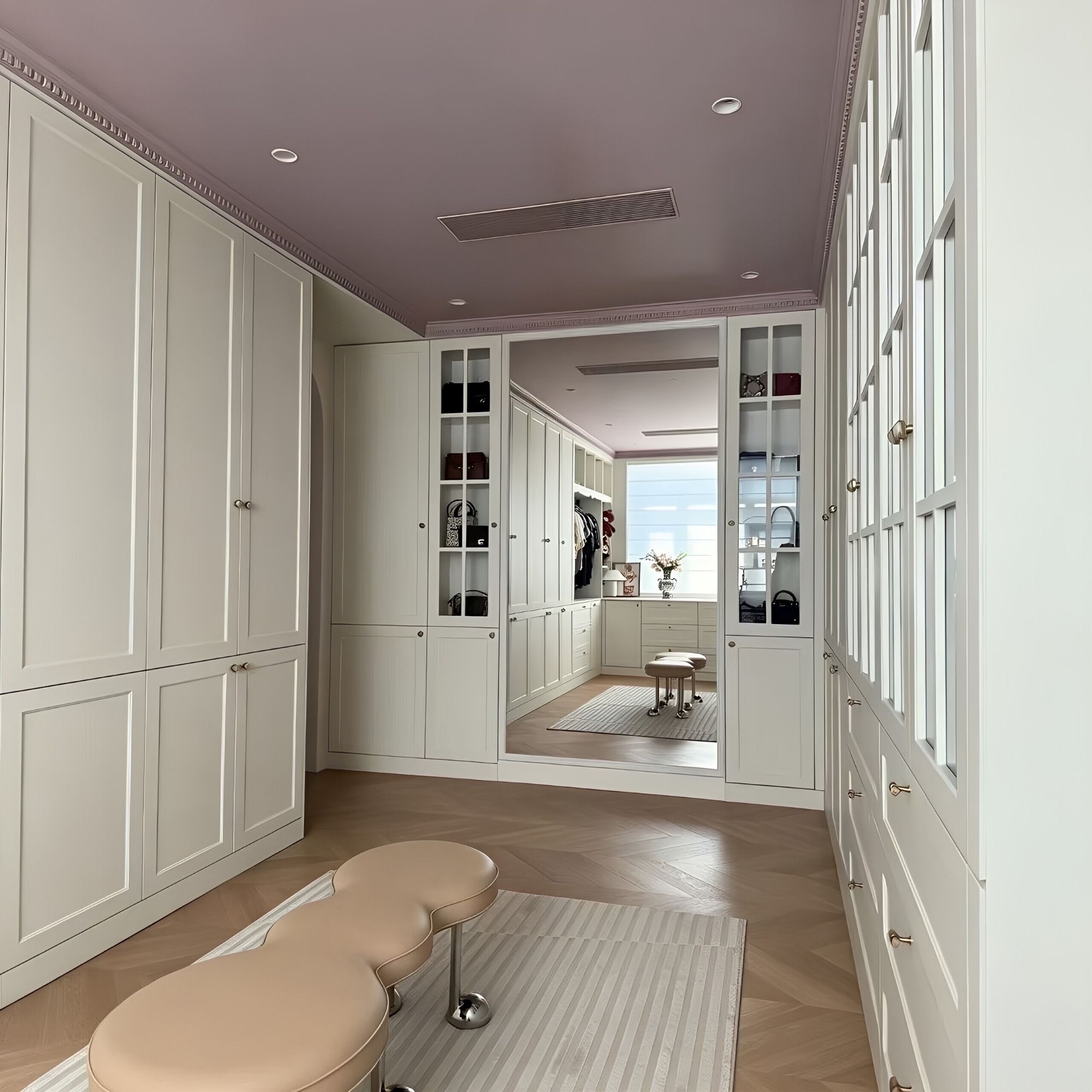 wardrobe closet front view