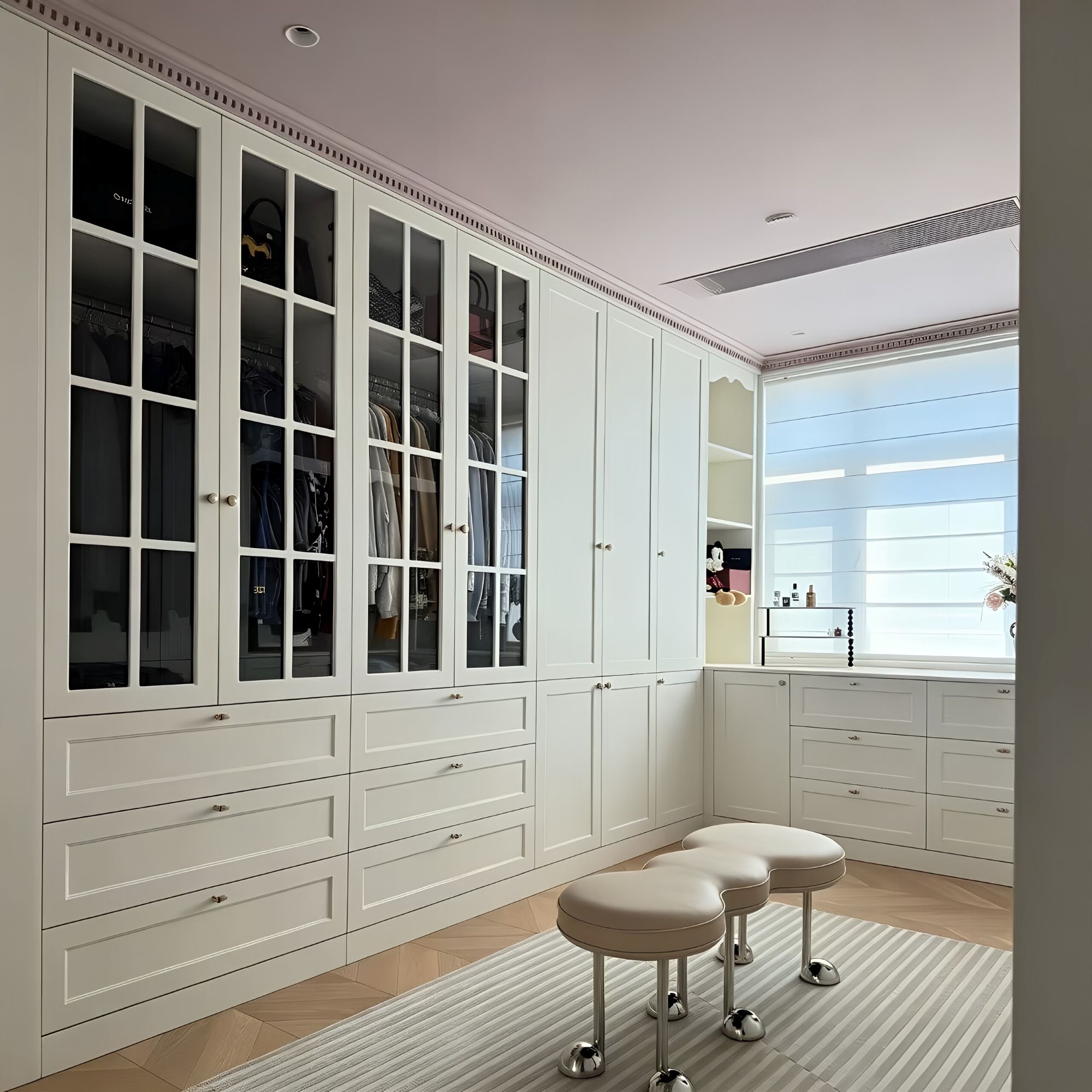 wardrobe closet side view