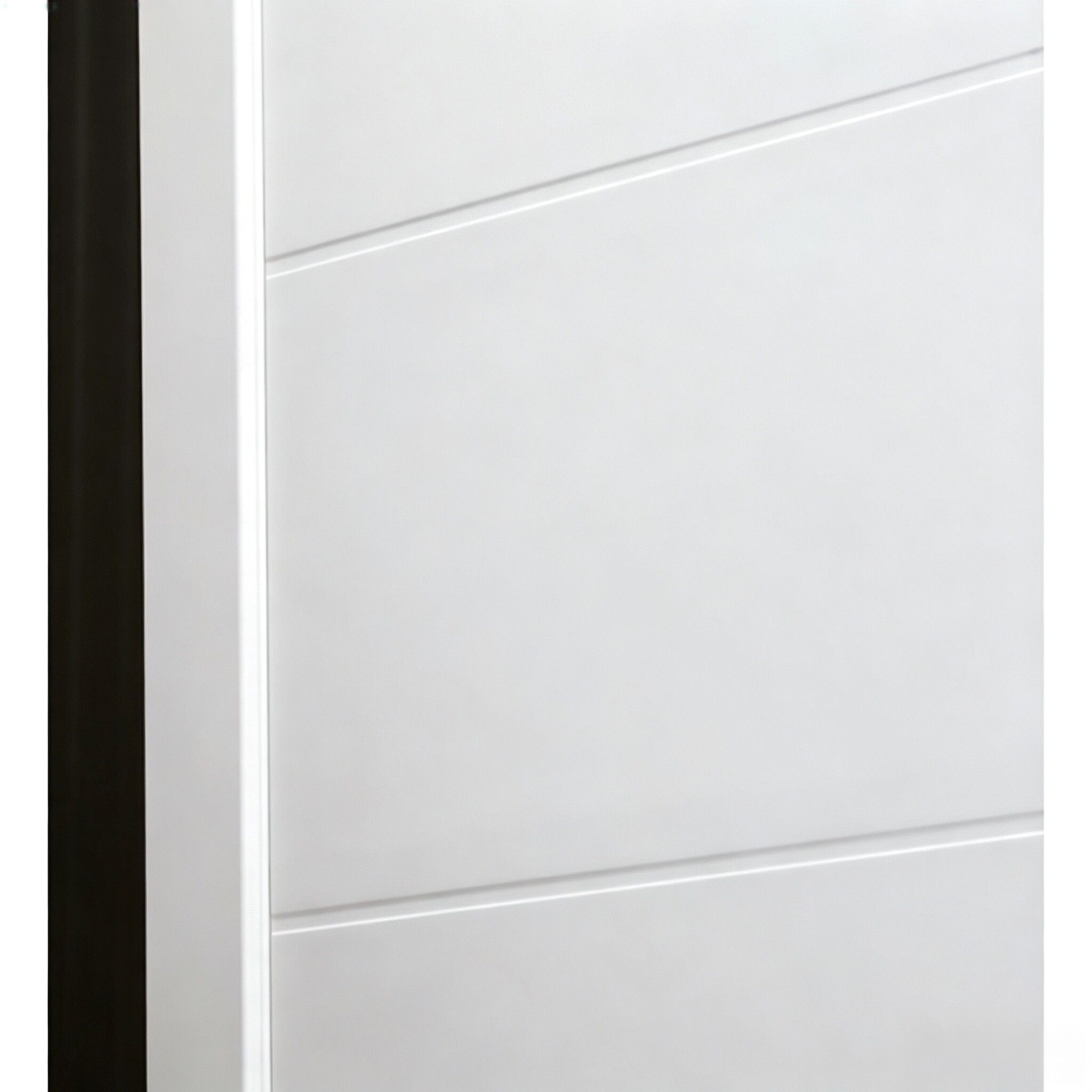 Porte en bois intérieure blanche lacuqer