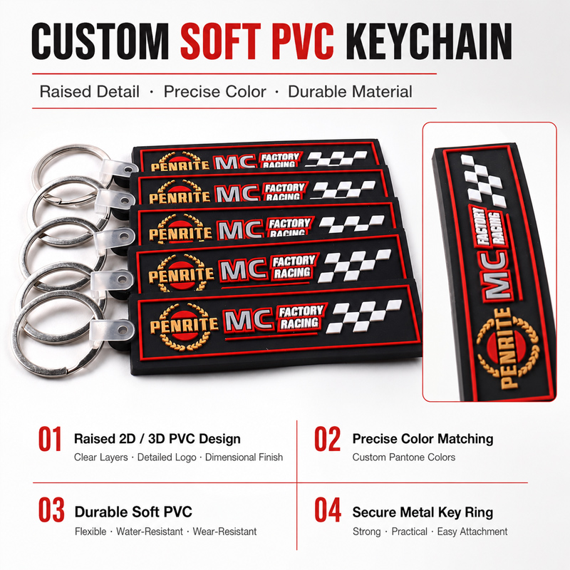 Llaveros personalizados de PVC blando 2D/3D con anillas metálicas para regalos promocionales y artículos de marca. 3