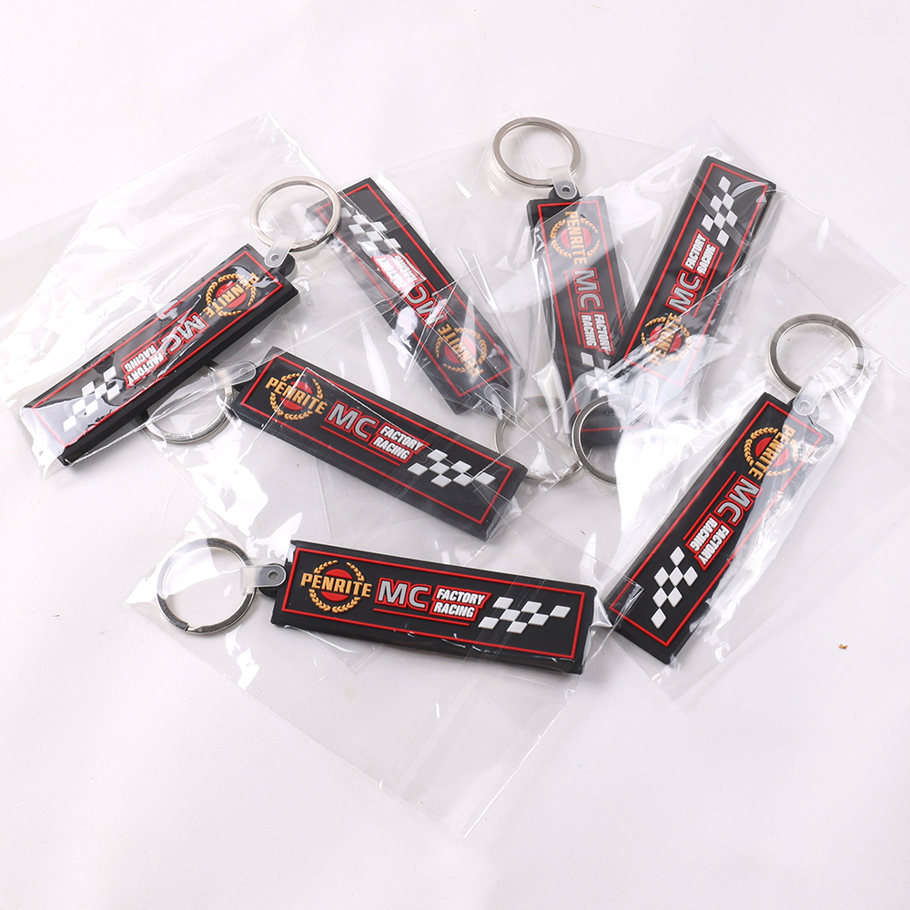 Llaveros personalizados de PVC blando 2D/3D con anillas metálicas para regalos promocionales y artículos de marca. 4