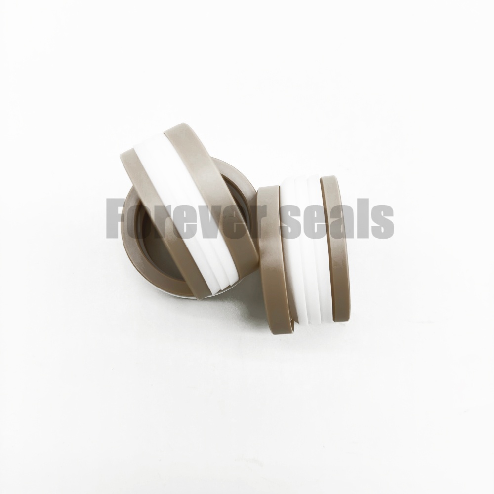 Juego de empaquetadura en V – Junta de vástago combinada de PEEK+PTFE (Serie VP) 1