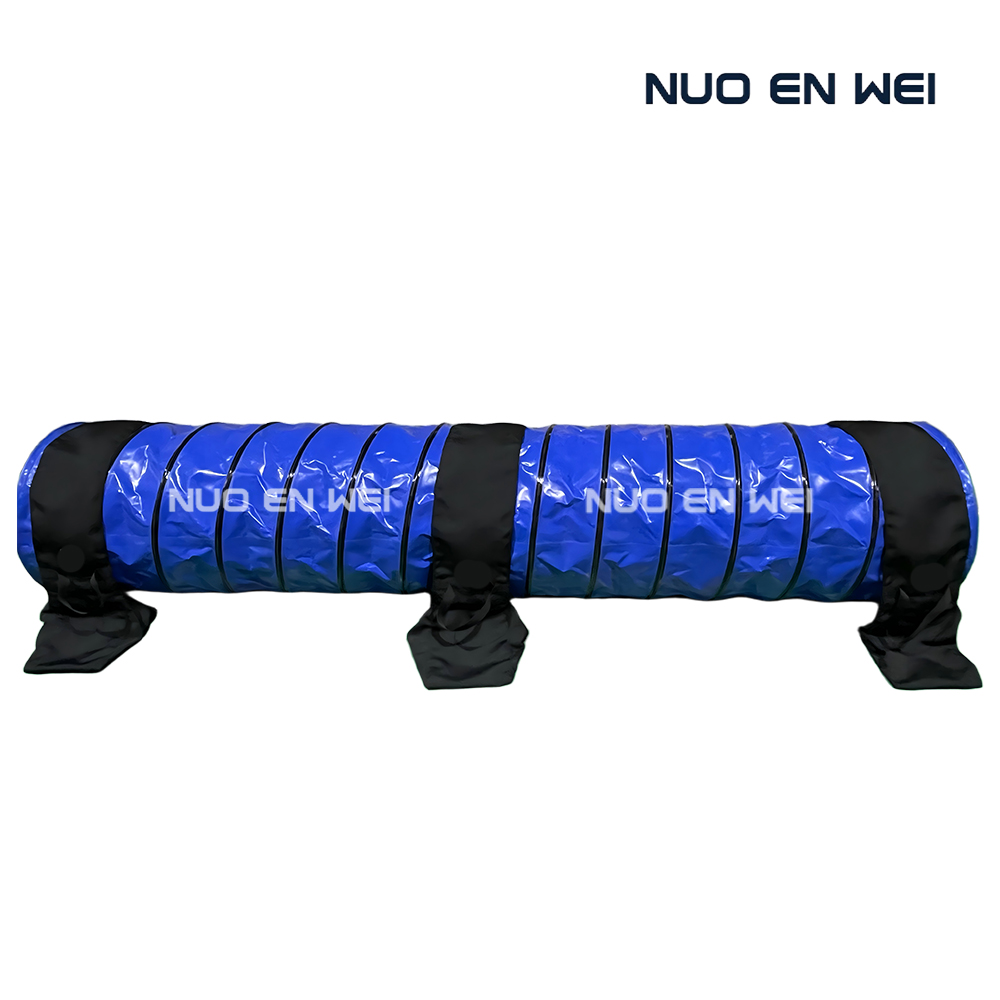 NUOENWEI Dog Agility Training Tunnel – Lightweight PVC Dog Training Tunnel for Small to Competition Dogs 1