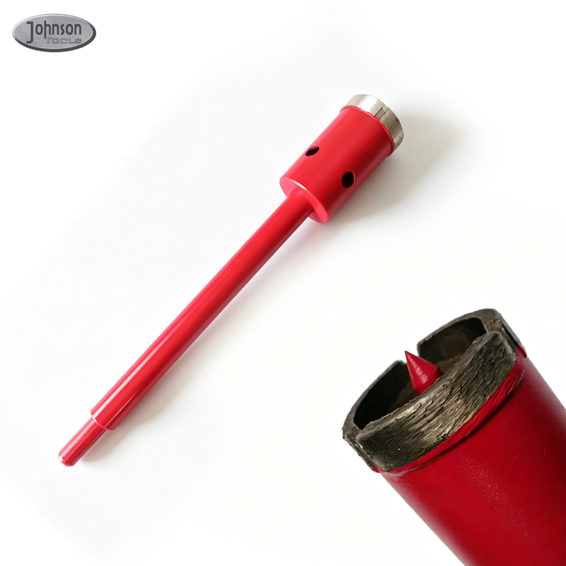 Алмазное корончатое сверло Johnson Tools для кирпича и бетонных блоков с хвостовиком SDS Plus / круглой формы 6