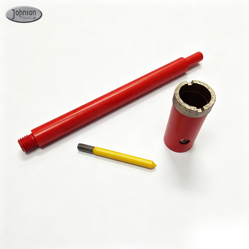 Алмазное корончатое сверло Johnson Tools для кирпича и бетонных блоков с хвостовиком SDS Plus / круглой формы 5