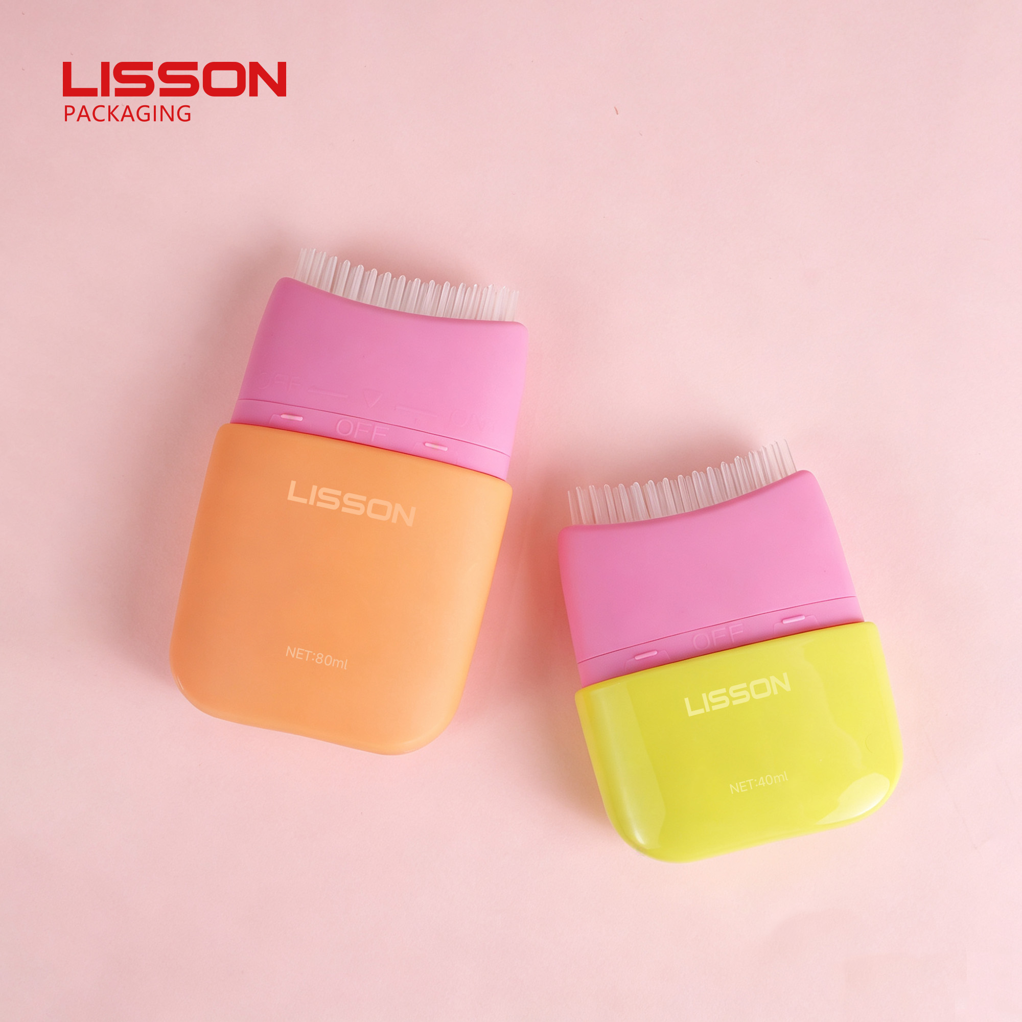 40ml hair care bottle with comb applicator