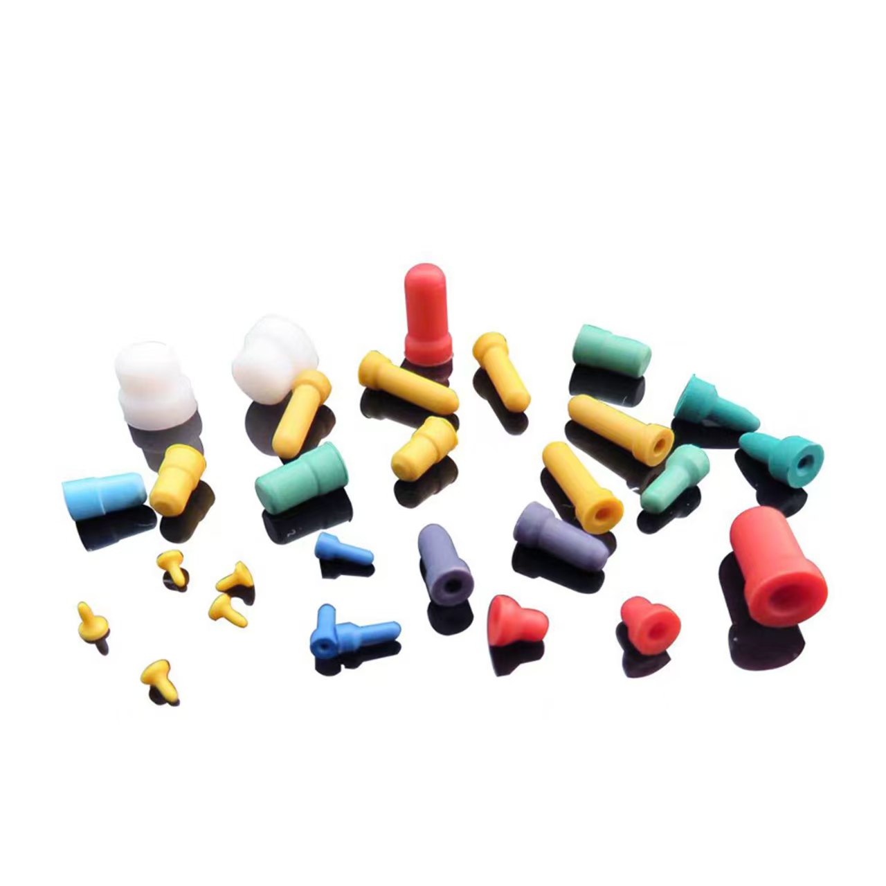 Silicone Step Plugs for Hole Masking in Anodizing, Plating, E-Coating, Painting & Sandblasting