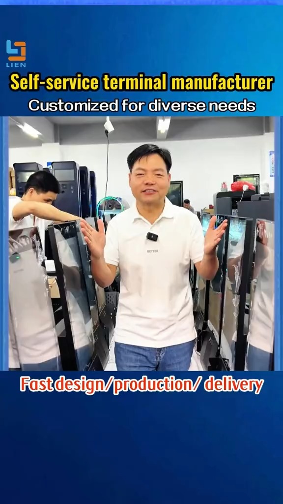 Fabricante de quioscos de autoservicio con pantalla táctil personalizados, compatible con diversas soluciones industriales.