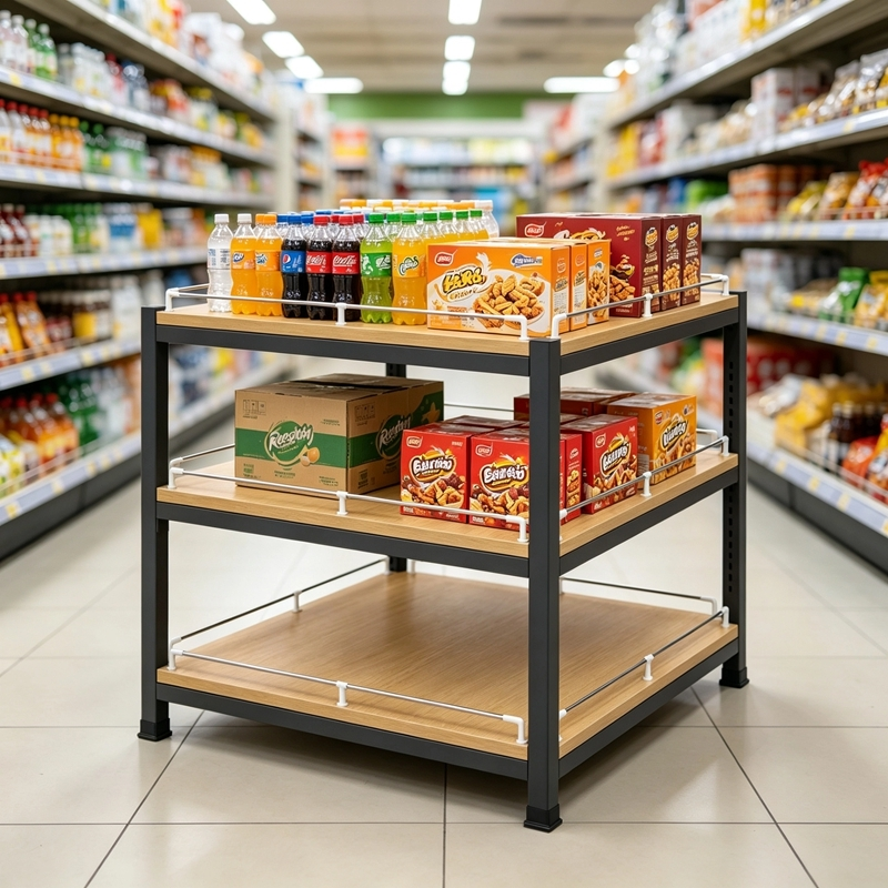 supermarket display racks manufacturers