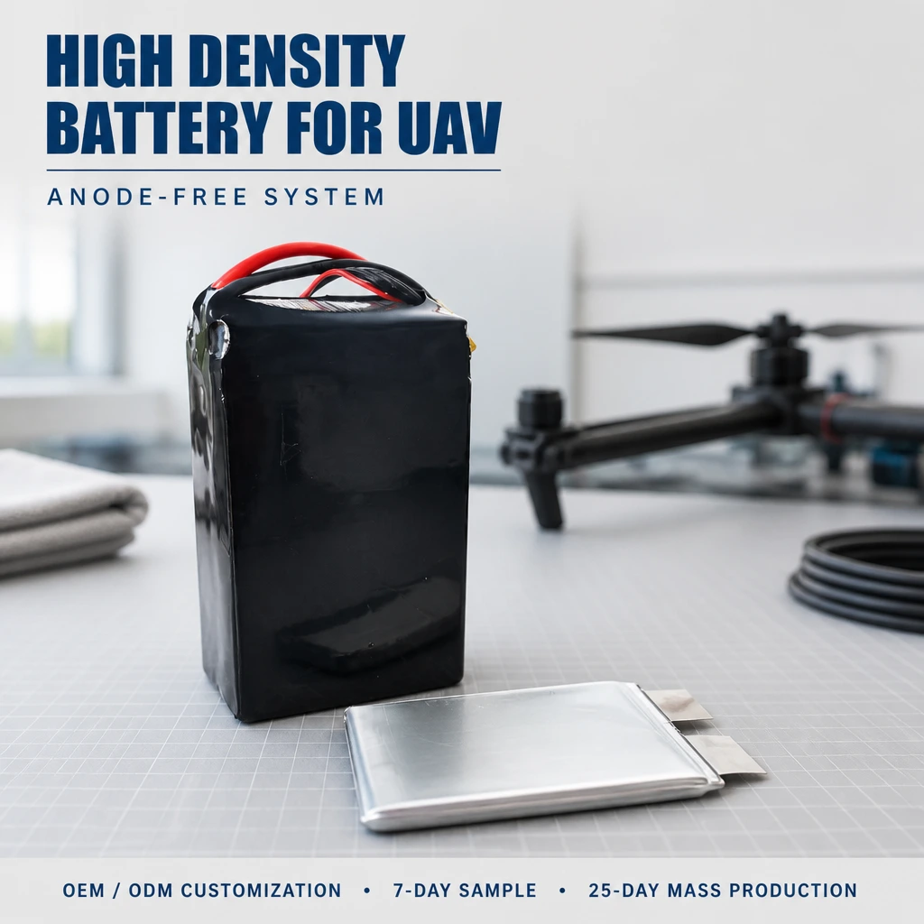 40Ah 3.85V Anode Free Battery for UAV Drone | High Energy Density Battery 1