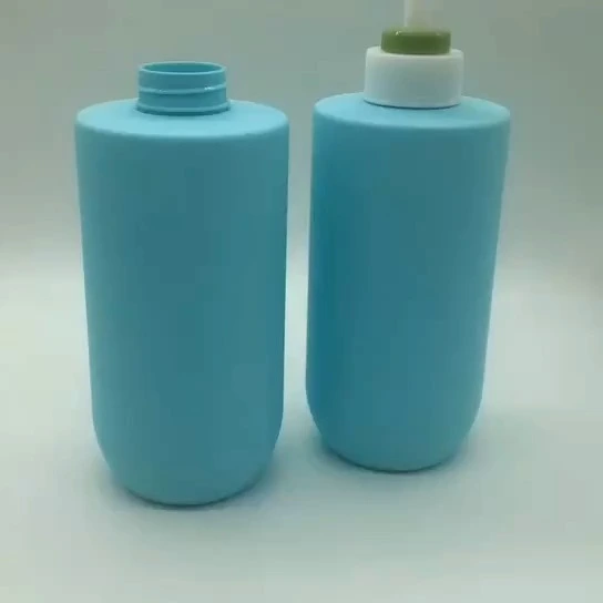 Flacon pompe cylindrique mat en PET pour lotion, en gros, pour soins de la peau et soins personnels 1