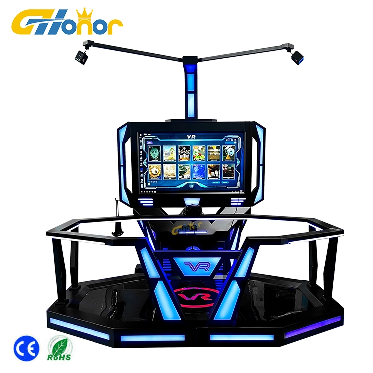 HTC VR Game Machine | Standing VR Walking Platform with Motion Controllers for Commercial Use 1